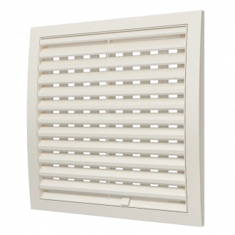 Эра Решетка вентиляционная с регулируемым живым сечением, разъемная 250х250 2525 РРП Ivory - Интернет-магазин бытовой техники, вентиляции, гигиенического оборудования Энерготехника, Екатеринбург