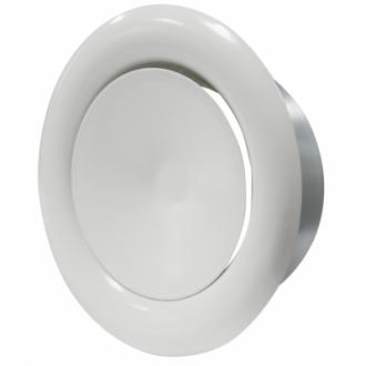 Эра Анемостат универсальный разъемный с фланцем окраш.металл 10 DUM - Интернет-магазин бытовой техники, вентиляции, гигиенического оборудования Энерготехника, Екатеринбург