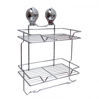 Sakura.Полка 2-ая малая на присоске (Air-lock) ВI-3113 101120 - Интернет-магазин бытовой техники, вентиляции, гигиенического оборудования Энерготехника, Екатеринбург