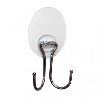 Sakura.Крючок 2-ой на присоске (Aqua-lock) UI-1002AL 101140 - Интернет-магазин бытовой техники, вентиляции, гигиенического оборудования Энерготехника, Екатеринбург