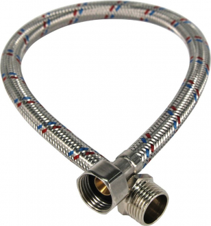 Гибкая подводка в/н 1/2 300см Аквалайн  10/30 - Интернет-магазин бытовой техники, вентиляции, гигиенического оборудования Энерготехника, Екатеринбург