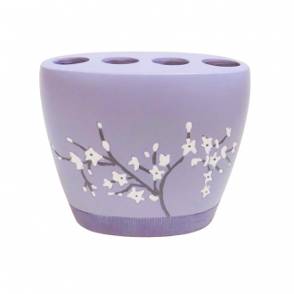 Delphinium.Стакан д/зубных щеток "Сакура" полирезина 106103 - Интернет-магазин бытовой техники, вентиляции, гигиенического оборудования Энерготехника, Екатеринбург