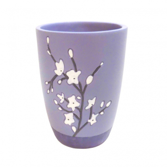 Delphinium.Стакан "Сакура" полирезина 106104 - Интернет-магазин бытовой техники, вентиляции, гигиенического оборудования Энерготехника, Екатеринбург