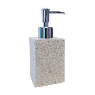 Delphinium.Дозатор для мыла "Светлый камень" полирезина 106137 - Интернет-магазин бытовой техники, вентиляции, гигиенического оборудования Энерготехника, Екатеринбург