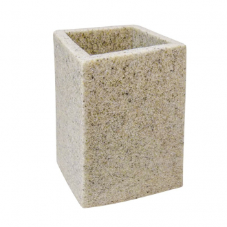 Delphinium.Стакан "Светлый камень" полирезина 106139 - Интернет-магазин бытовой техники, вентиляции, гигиенического оборудования Энерготехника, Екатеринбург