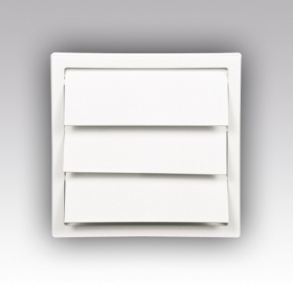 Эра Решетка вытяжная с гравитационными жалюзи 150х150 с фланцем D100, ASA-пластик 1515 К 10Ф - Интернет-магазин бытовой техники, вентиляции, гигиенического оборудования Энерготехника, Екатеринбург