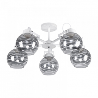 Потолочный светильник  ЭкономСвет 10814/5WT SM - Интернет-магазин бытовой техники, вентиляции, гигиенического оборудования Энерготехника, Екатеринбург