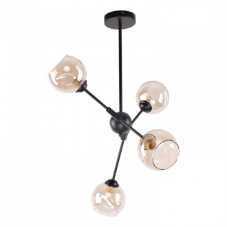 ЭкономСвет Потолочный светильник 10867/4BK AMB - Интернет-магазин бытовой техники, вентиляции, гигиенического оборудования Энерготехника, Екатеринбург