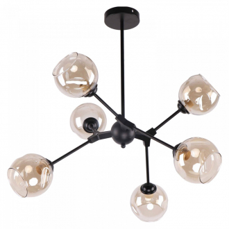 ЭкономСвет Потолочный светильник 10867/6BK AMB - Интернет-магазин бытовой техники, вентиляции, гигиенического оборудования Энерготехника, Екатеринбург