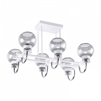 Потолочный светильник  ЭкономСвет 10904/6WT+CR SM - Интернет-магазин бытовой техники, вентиляции, гигиенического оборудования Энерготехника, Екатеринбург