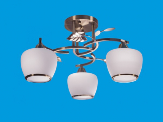 ЭкономСвет.Люстра 11069 / 3BCU WT - Интернет-магазин бытовой техники, вентиляции, гигиенического оборудования Энерготехника, Екатеринбург