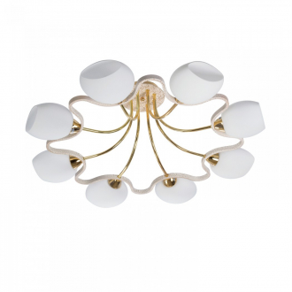 ЭкономСвет.Люстра 11126/8FGD+WT WT - Интернет-магазин бытовой техники, вентиляции, гигиенического оборудования Энерготехника, Екатеринбург