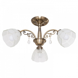 Потолочный светильник ЭкономСвет 111C/3AB WT - Интернет-магазин бытовой техники, вентиляции, гигиенического оборудования Энерготехника, Екатеринбург