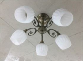 ЭкономСвет.Люстра 11232X / 5AB WT - Интернет-магазин бытовой техники, вентиляции, гигиенического оборудования Энерготехника, Екатеринбург