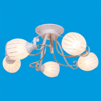 ЭкономСвет.Люстра модерн 11340 / 5FGD + WT WT - Интернет-магазин бытовой техники, вентиляции, гигиенического оборудования Энерготехника, Екатеринбург