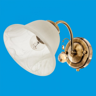 ЭкономСвет.Бра классика  11480 / 1wAB WT - Интернет-магазин бытовой техники, вентиляции, гигиенического оборудования Энерготехника, Екатеринбург