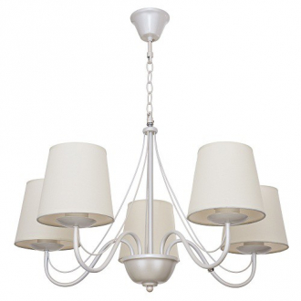 Люстра классическая  ЭкономСвет 11489/5CW WT - Интернет-магазин бытовой техники, вентиляции, гигиенического оборудования Энерготехника, Екатеринбург