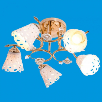 ЭкономСвет.Светильник эконом 1152LM / 5FGD WT - Интернет-магазин бытовой техники, вентиляции, гигиенического оборудования Энерготехника, Екатеринбург