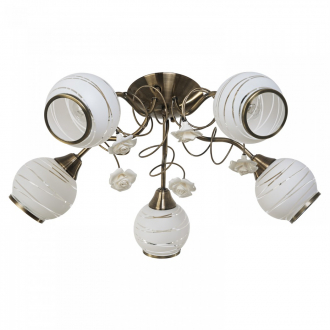 ЭкономСвет.Люстра 11538 / 5AB WT - Интернет-магазин бытовой техники, вентиляции, гигиенического оборудования Энерготехника, Екатеринбург