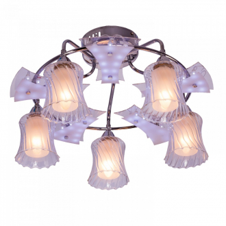 Потолочный светильник ЭкономСвет 11932A/5CR WT LED - Интернет-магазин бытовой техники, вентиляции, гигиенического оборудования Энерготехника, Екатеринбург