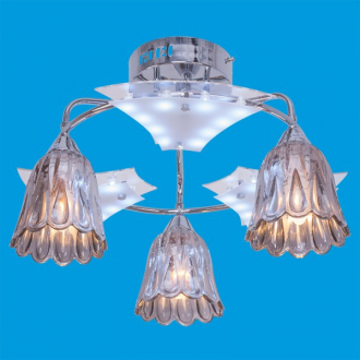 ЭкономСвет.Люстра модерн 11932N / 3CR CR LED - Интернет-магазин бытовой техники, вентиляции, гигиенического оборудования Энерготехника, Екатеринбург