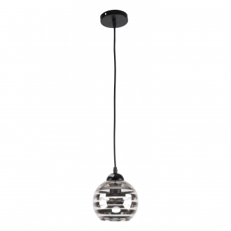 ЭкономСвет Подвесная люстра 10247/1BK SM+CL - Интернет-магазин бытовой техники, вентиляции, гигиенического оборудования Энерготехника, Екатеринбург