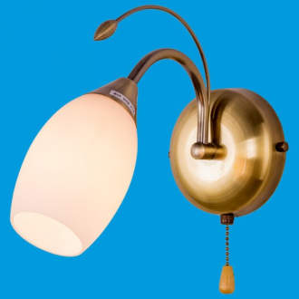 Настенный светильник ЭкономСвет 12121/1wAB MK - Интернет-магазин бытовой техники, вентиляции, гигиенического оборудования Энерготехника, Екатеринбург