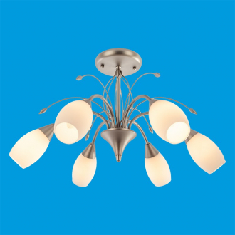 ЭкономСвет.Люстра модерн 12121 / 6SN MK - Интернет-магазин бытовой техники, вентиляции, гигиенического оборудования Энерготехника, Екатеринбург