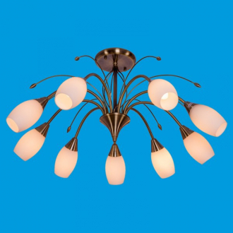 ЭкономСвет.Люстра модерн 12121 / 9AB MK - Интернет-магазин бытовой техники, вентиляции, гигиенического оборудования Энерготехника, Екатеринбург