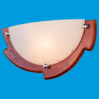 ЭкономСвет.Бра стеклянное поле 125S-W CF WT - Интернет-магазин бытовой техники, вентиляции, гигиенического оборудования Энерготехника, Екатеринбург