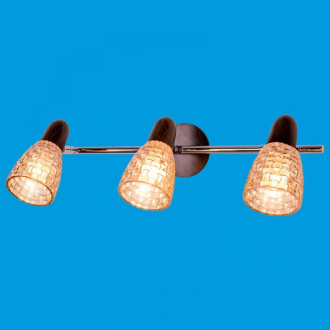 ЭкономСвет.Спот настенный 12681 / 3B CH + WENGUE TEA - Интернет-магазин бытовой техники, вентиляции, гигиенического оборудования Энерготехника, Екатеринбург