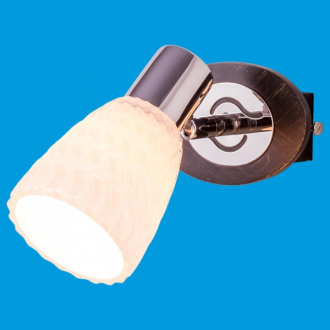 ЭкономСвет.Спот настенный 12711 / 1CR WENGE WT - Интернет-магазин бытовой техники, вентиляции, гигиенического оборудования Энерготехника, Екатеринбург