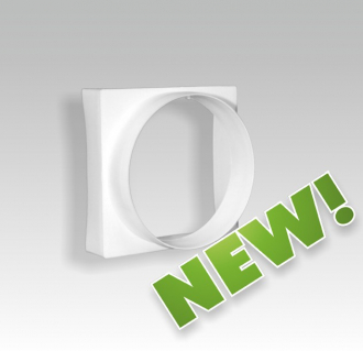 Эра Соединитель квадратного сечения 90х90 с круглым воздуховодом D100 09 КВ - Интернет-магазин бытовой техники, вентиляции, гигиенического оборудования Энерготехника, Екатеринбург