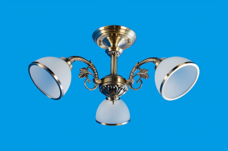 ЭкономСвет.Люстра 13060 / 3AB WT - Интернет-магазин бытовой техники, вентиляции, гигиенического оборудования Энерготехника, Екатеринбург