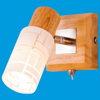 Gerhort.Спот настенный 13271 / 1SN + BEG WT - Интернет-магазин бытовой техники, вентиляции, гигиенического оборудования Энерготехника, Екатеринбург