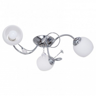 Настенно-потолочный светильник  ЭкономСвет 133/3CR WT - Интернет-магазин бытовой техники, вентиляции, гигиенического оборудования Энерготехника, Екатеринбург