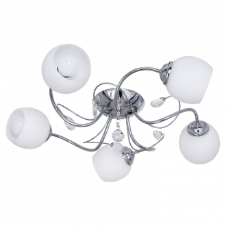 Потолочный светильник ЭкономСвет 133/5CR WT - Интернет-магазин бытовой техники, вентиляции, гигиенического оборудования Энерготехника, Екатеринбург