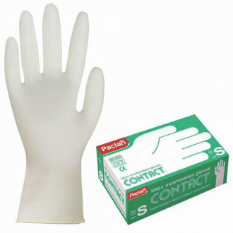 PACLAN Перчатки хозяйственные латексные, одноразовые, 50 пар (100 штук), размер S (малый) "Contact" - Интернет-магазин бытовой техники, вентиляции, гигиенического оборудования Энерготехника, Екатеринбург