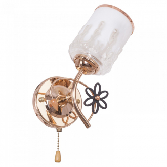 Настенный светильник  ЭкономСвет 1421YX/1wFGD WT - Интернет-магазин бытовой техники, вентиляции, гигиенического оборудования Энерготехника, Екатеринбург