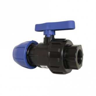 Кран шаровый ф25 1" ВН ПНД - Интернет-магазин бытовой техники, вентиляции, гигиенического оборудования Энерготехника, Екатеринбург