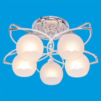 Потолочный светильник 1458/3CR WT ЭкономСвет - Интернет-магазин бытовой техники, вентиляции, гигиенического оборудования Энерготехника, Екатеринбург