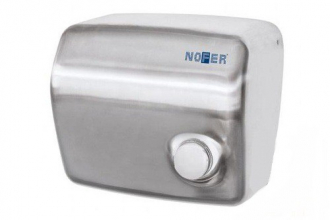 NOFER.Сушилка для рук KAI c кнопкой 1500 W матовая - Интернет-магазин бытовой техники, вентиляции, гигиенического оборудования Энерготехника, Екатеринбург