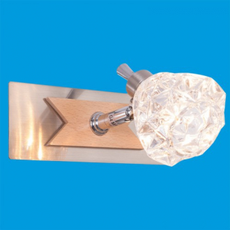 ЭкономСвет.Галогенновая бра 1515 / 1wSN CL - Интернет-магазин бытовой техники, вентиляции, гигиенического оборудования Энерготехника, Екатеринбург