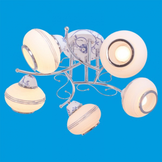 ЭкономСвет.Светильник эконом 1533 / 5CR WT - Интернет-магазин бытовой техники, вентиляции, гигиенического оборудования Энерготехника, Екатеринбург