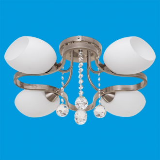 ЭкономСвет- классика с хрусталем 15401 / 4SN WT - Интернет-магазин бытовой техники, вентиляции, гигиенического оборудования Энерготехника, Екатеринбург