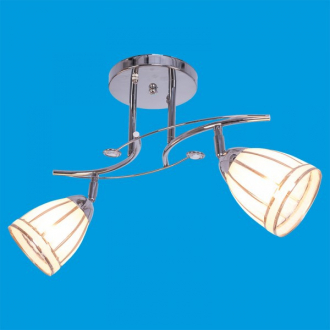 ЭкономСвет.Светильник эконом 1541LM / 2CR WT - Интернет-магазин бытовой техники, вентиляции, гигиенического оборудования Энерготехника, Екатеринбург