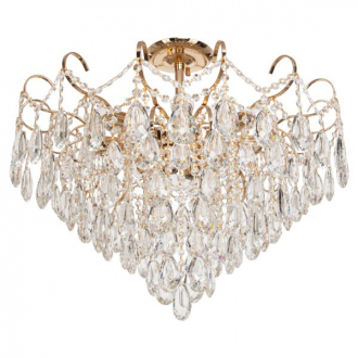 ЭкономСвет.Люстра потолочная хрусталь 15506/9FGD WT - Интернет-магазин бытовой техники, вентиляции, гигиенического оборудования Энерготехника, Екатеринбург
