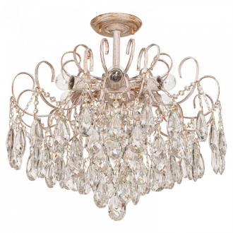 ЭкономСвет.Люстра потолочная хрусталь1 5512/6WT+GD WT - Интернет-магазин бытовой техники, вентиляции, гигиенического оборудования Энерготехника, Екатеринбург