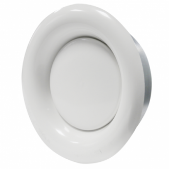 Эра Анемостат универсальный разъемный с фланцем окраш.металл 16 DVM - Интернет-магазин бытовой техники, вентиляции, гигиенического оборудования Энерготехника, Екатеринбург