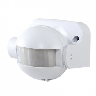 ЭРА Датчик движения прожекторный настенный, регулируемый до 12м 1200Вт 220В 180° IP44 белый MD 03 - Интернет-магазин бытовой техники, вентиляции, гигиенического оборудования Энерготехника, Екатеринбург